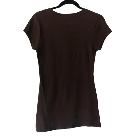 ⭐️Zenana Outfitters, Brown, Scoop neckTee,Size L⭐️ - Picture 5 of 9